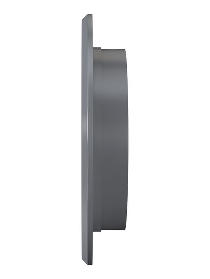 Решетка вентиляционная РКН фланец D100 D136 ASA Gray ERA