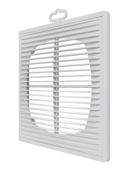 Решетка вентиляционная П сетка разъемная 209х209 пластик ERA