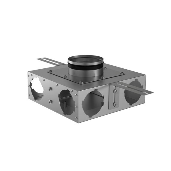 Provent KVF 125/90×6 коллектор металлический концевой на 6 выходов