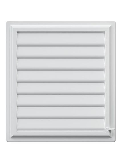 Решетка вентиляционная AIRVENT регулируемая жалюзи 402х442 пластик ERA