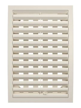 Решетка вентиляционная РРП разъемная регулируемая 200х300 пластик Ivory ERA