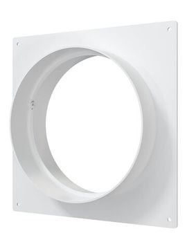 Площадка торцевая SKNP фланец D150 соединитель 190x175 пластик ERA