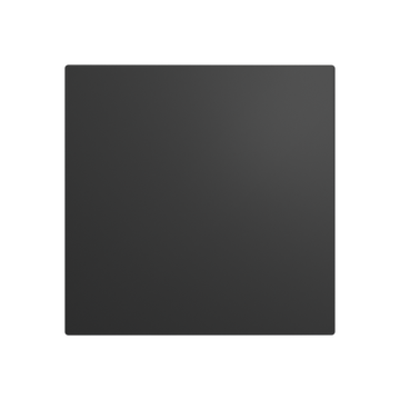 Панель AEON D100/125 175х175 пластик Matt black DICITI