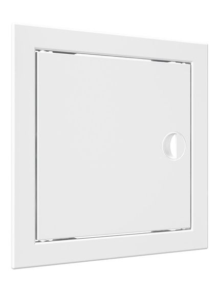 Люк ревизионный ЛР фланец 196х196 ручка 218х218 пластик EVECS