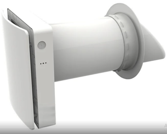 Приточно-вытяжная установка с рекуперацией тепла Airwoods ECO AV-TTW5-W