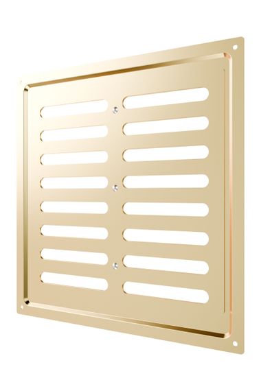 Решетка вентиляционная MER регулируемая 250х250 окраш.сталь Gold ERA