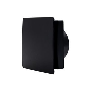 Вентилятор накладной Seicoi Floxy Design 100 Matt black (SMAZ04-01 matt black) с укороченной панелью