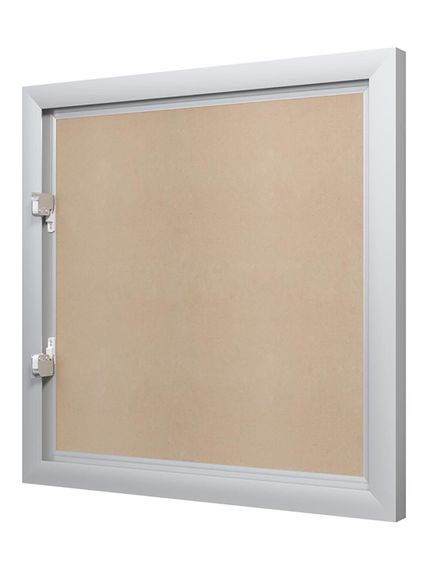 Люк ревизионный ЛПК 500х500 скрыт.монтаж алюминий EVECS