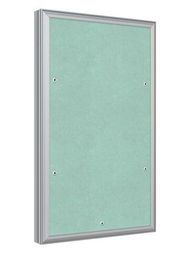 Люк ревизионный D Ceramo Base 300х500 скрытый монтаж съемный алюминий EVECS