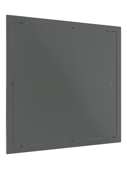 Люк ревизионный LN фланец 300х300 нажимной 327х327 пластик Gray EVECS