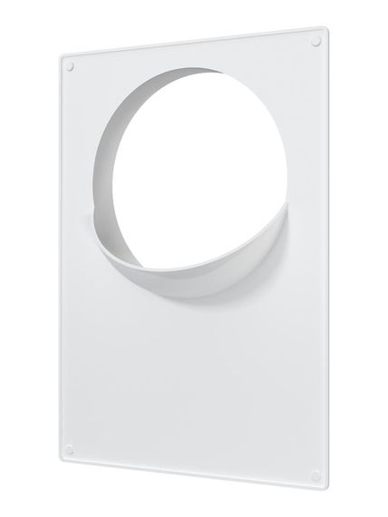 Площадка торцевая ПТП фланец D130 180х250 пластик ERA