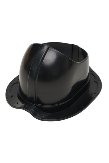 Готовый комплект, изолированный для кровли с профилем Монтеррей (Monterrey) и его аналогами d 150/160 мм, цвет черный RAL 9005, серия Static