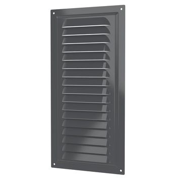 Решетка вентиляционная МЭ сетка 150х300 окраш.сталь Gray ERA