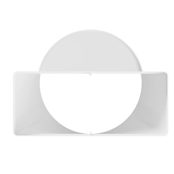 Переходник СПКП D150 эксцентриковый 220х90 пластик ERA