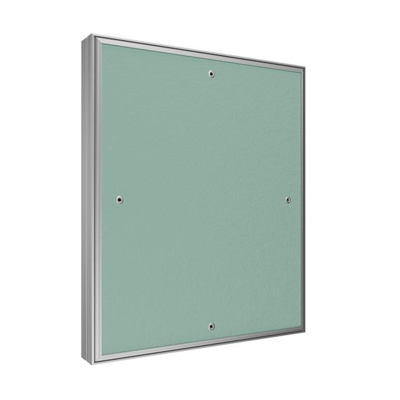 Люк ревизионный D Ceramo Base 500х600 скрытый монтаж съемный алюминий EVECS