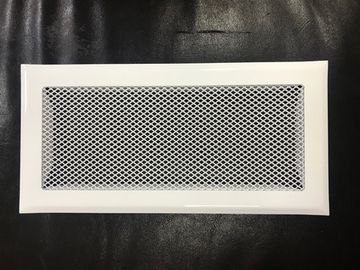 Решетка приточно-вытяжная с фланцем на магнитах 250х80 мм стальная