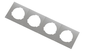 Provent MP 75x4 Монтажная панель на 4 выхода