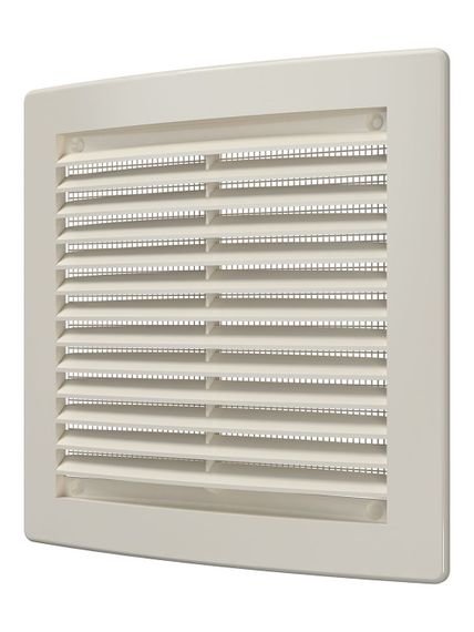 Решетка вентиляционная РЦ сетка 150х150 пластик Ivory ERA