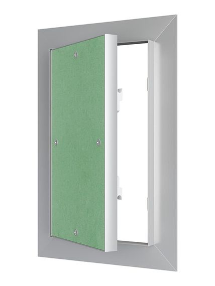 Люк ревизионный ЛПУ 200х300 скрыт.монтаж алюминий EVECS