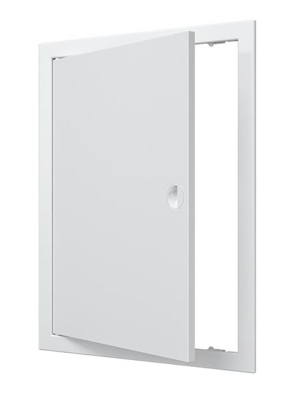 Люк ревизионный ЛР фланец 296х396 ручка 318х418 пластик EVECS