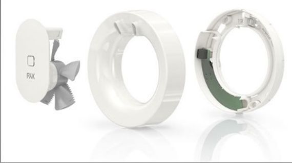 Вентилятор накладной PAX Norte с обратным клапаном  (таймер, датчик влажности, программируемый, Bluetooth управление)