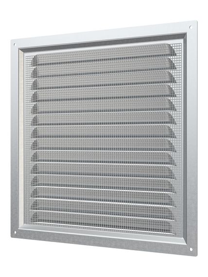 Решетка вентиляционная МЦ сетка 250х250 оцинкованная сталь ERA