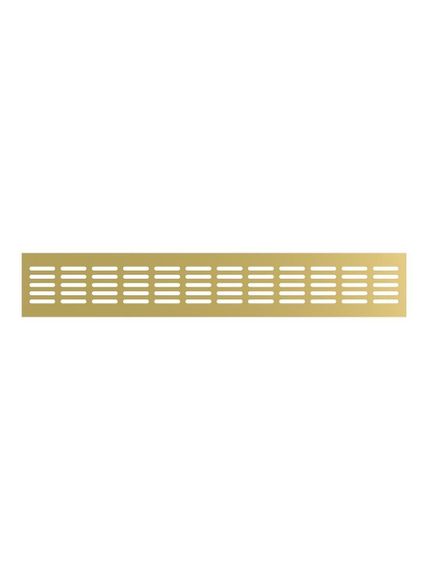 Решетка вентиляционная DP AL переточная 480х80 алюминий Champagne ERA