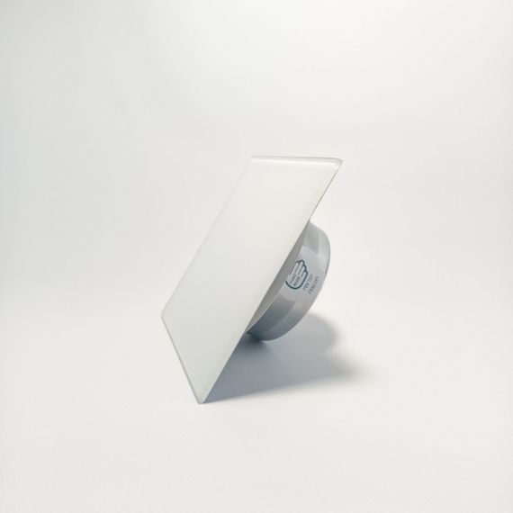 Анемостат-диффузор дизайнерский DN 150 квадрат белый (RAL9003) глянец