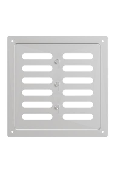 Решетка вентиляционная MER регулируемая 200х200 оцинк.сталь ERA