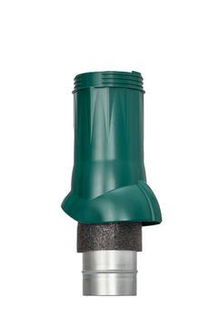 Вентиляционный выход изолированный Ø 125/160 мм зеленый RAL 6005, серия Static