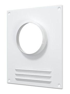 Площадка торцевая ПТМР фланец D100 решетка 196х236 окрашенная сталь ERA