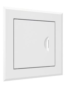 Люк ревизионный ЛТМ фланец 150х150 ручка магнит 210х210 окраш.сталь EVECS