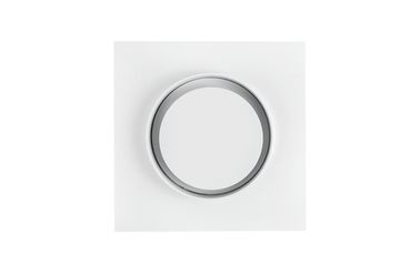 Диффузор теневой Visioner TDGK100/90 белый/белая крышка с приточно-вытяжным вентилятором под гипсокартон с регулировкой потока воздуха D100 мм