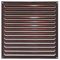 Решетка металлическая коричневая 500х400мм 5040РМк