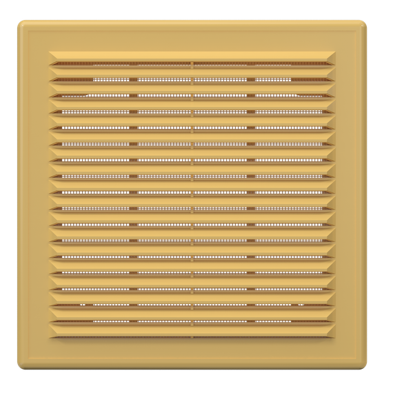 Решетка вентиляционная Р сетка разъемная 209х209 пластик Beige ERA
