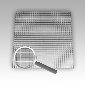 Решетка Сота 600х600 мм ВанВент (15х15мм)