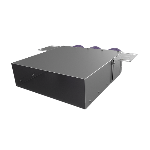 Provent VPK 300×90/75×3 пленум прямой прямоугольный на 3 выхода