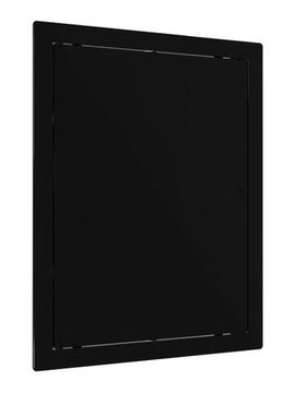 Люк ревизионный LN фланец 150х200 нажимной 172х222 пластик Black EVECS