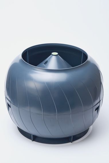 Дефлектор статический (колпак), Ø 160 мм серый RAL 7010, серия Static