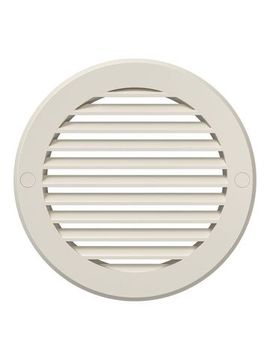 Решетка вентиляционная РКН фланец D125 D161 ASA Ivory ERA