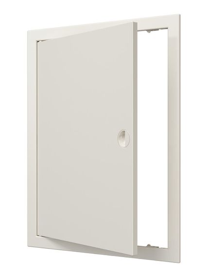 Люк ревизионный ЛР фланец 296х396 ручка 318х418 пластик Ivory EVECS