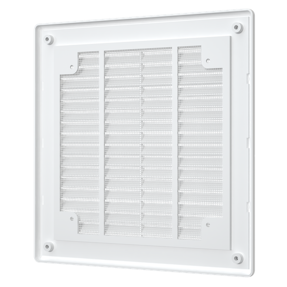 Решетка вентиляционная Р сетка разъемная 209х209 пластик ERA