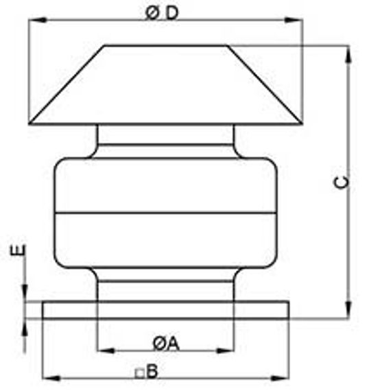 Крышный приточный вентилятор Ванвент ВКВ-К 160 КП