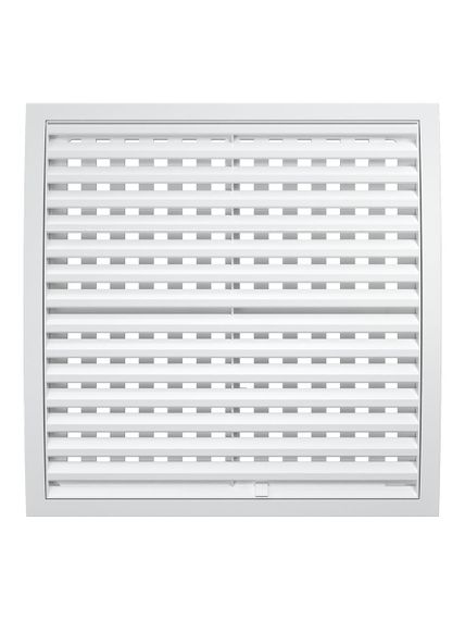 Решетка вентиляционная РРП разъемная регулируемая 350х350 пластик ERA