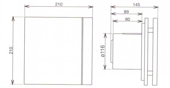 Вентилятор Soler &amp; Palau Silent Design 200 CZ 4C Gold
