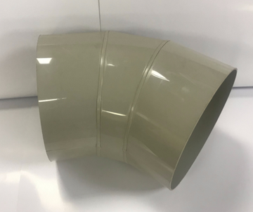 Колено 45 градусов 200 мм полипропилен