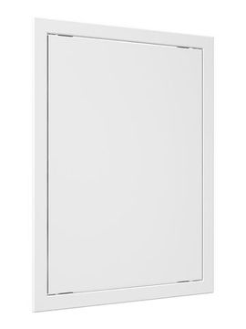 Люк ревизионный AD фланец 296х396 нажимной 318х418 пластик AURAMAX