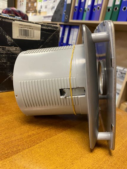Накладной вентилятор Cata X-Mart 12 inox ( уценка: нет обратного клапана, коробка - потертая)