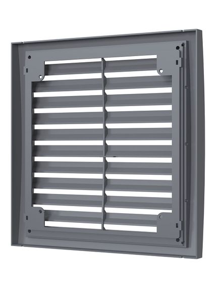 Решетка вентиляционная РРН разъемная 200х200 ASA Gray ERA