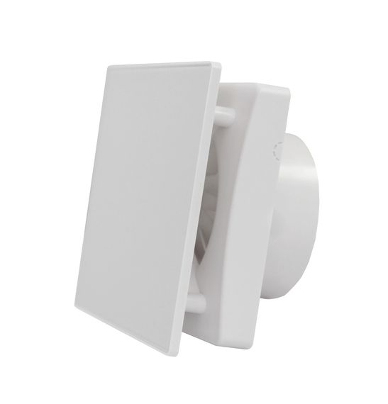 Вентилятор накладной Seicoi Floxy Design 100 White glass (SMAD04-01G-W) с укороченной панелью